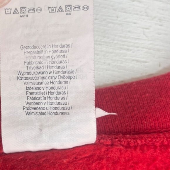 Rick & Morty Christmas Sweatshirt Mens Large Red - Picture 10 of 10